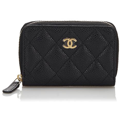 chanel porte monnaie femme|Grands portefeuilles .